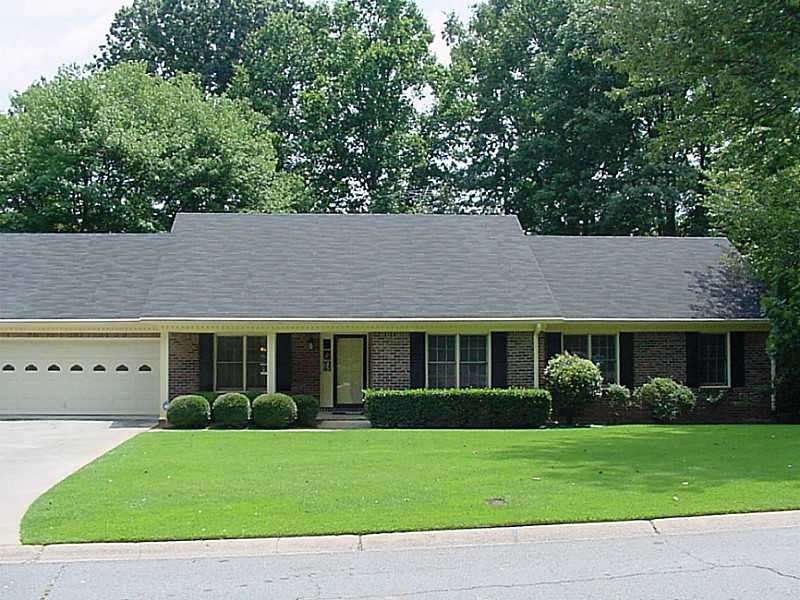 Exterior Front. Stately traditional executive home