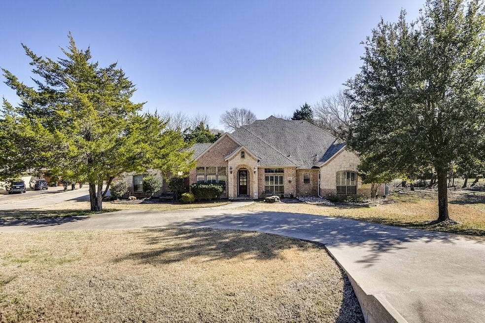 View of french country home