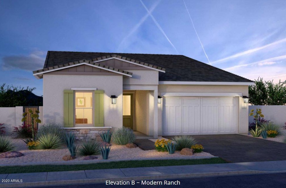 CAN 115 Elevation B Modern Ranch