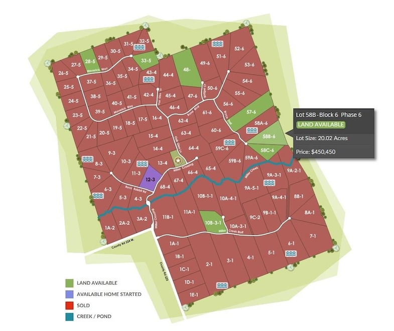 Tract 58B- 6 Mill Creek Ranch Rd, Oakalla, TX 78608 - photo 1