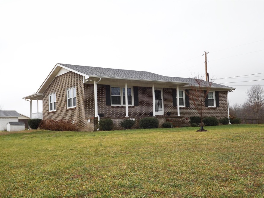This immaculate 3 bedroom, 1 bath home sits on almost 1 acre!