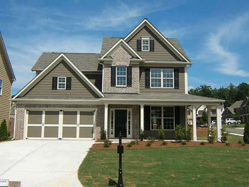 Exterior Front. Ready in July! Large corner lot.