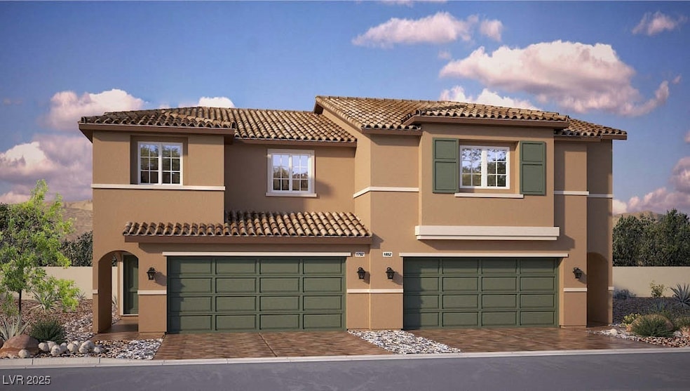 1792 Plan, Elevation B- Artistic Rendering; Exteri
