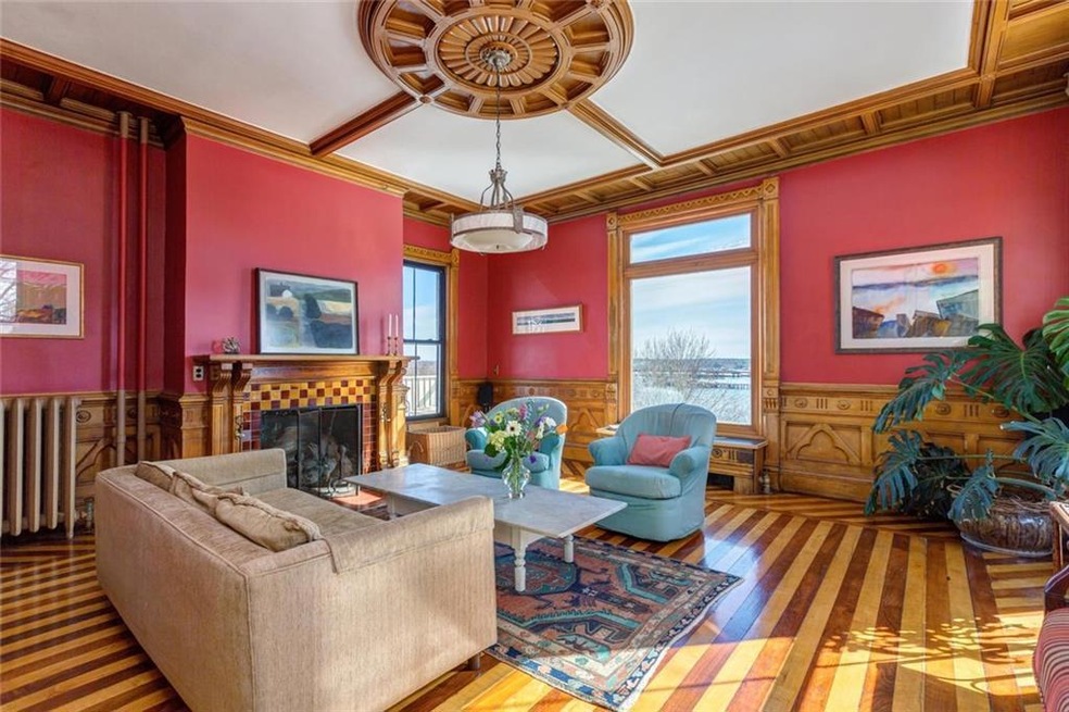Fabulous living room bathed in...