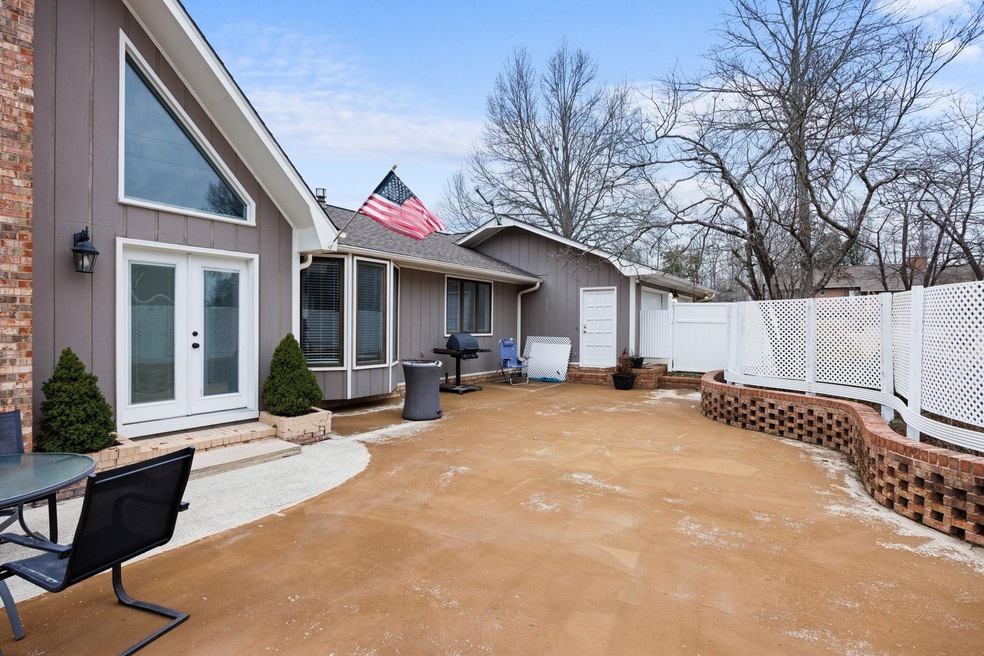 Patio area just off from the family room