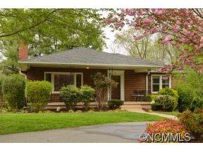 Paved circular driveway