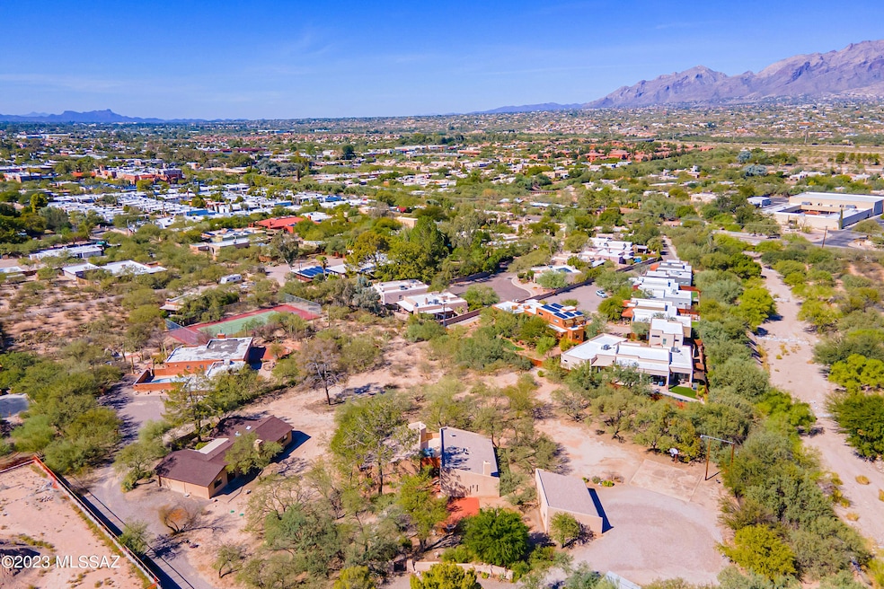 Aerial of Both Homes & Land