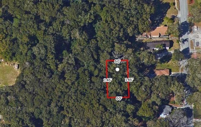 Aerial view,two lots to the left and one lot above is included, 4 lots