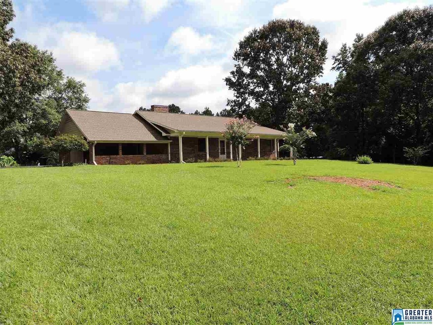 Spacious front lawn with great views