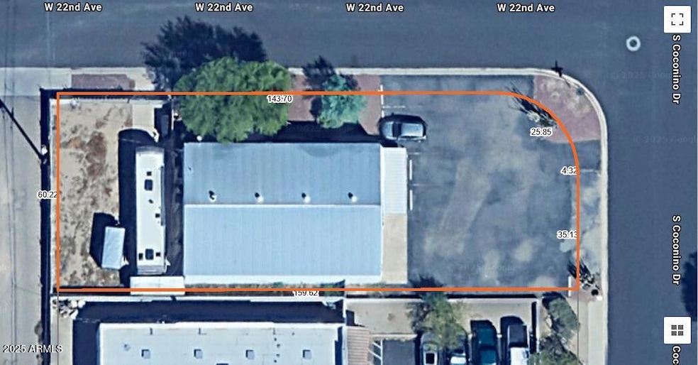 2226 S Coconino site plan