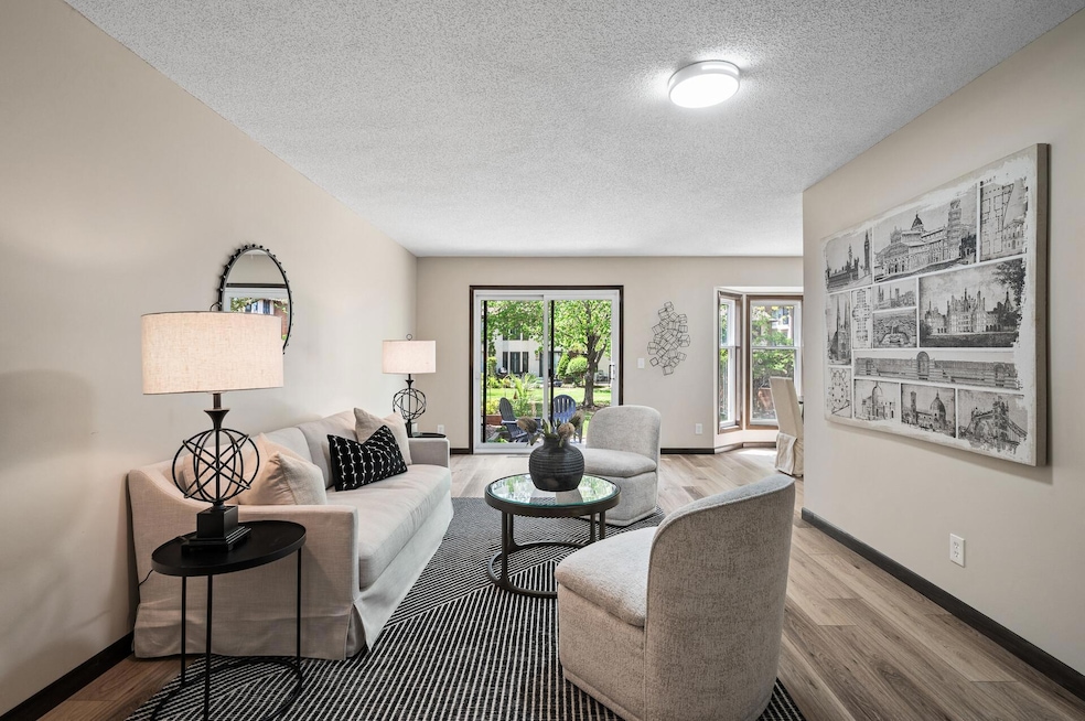 Large living room that is light and bright