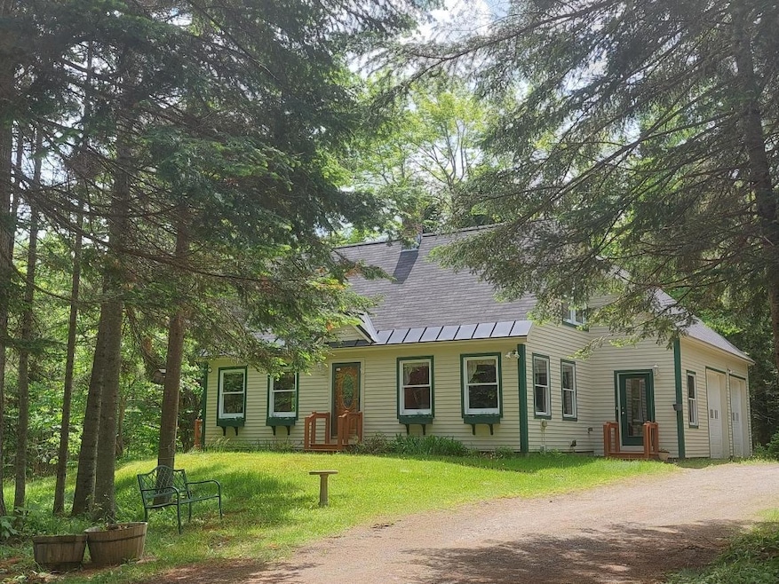 Cape with attached garage