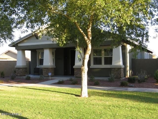 Ridge front of house