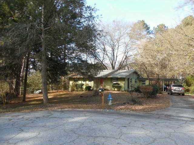 Exterior Front. Large lot on cul-de-sac.