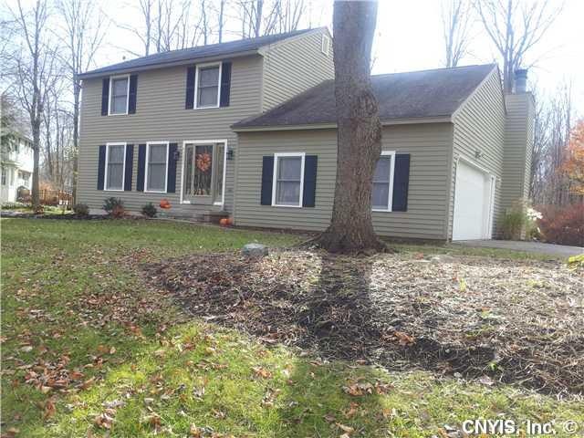 Exterior Front. The side load garage enhances the 