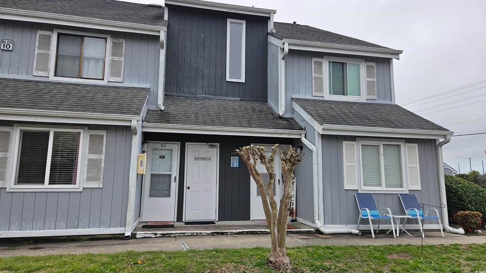 Multi unit property with a shingled roof