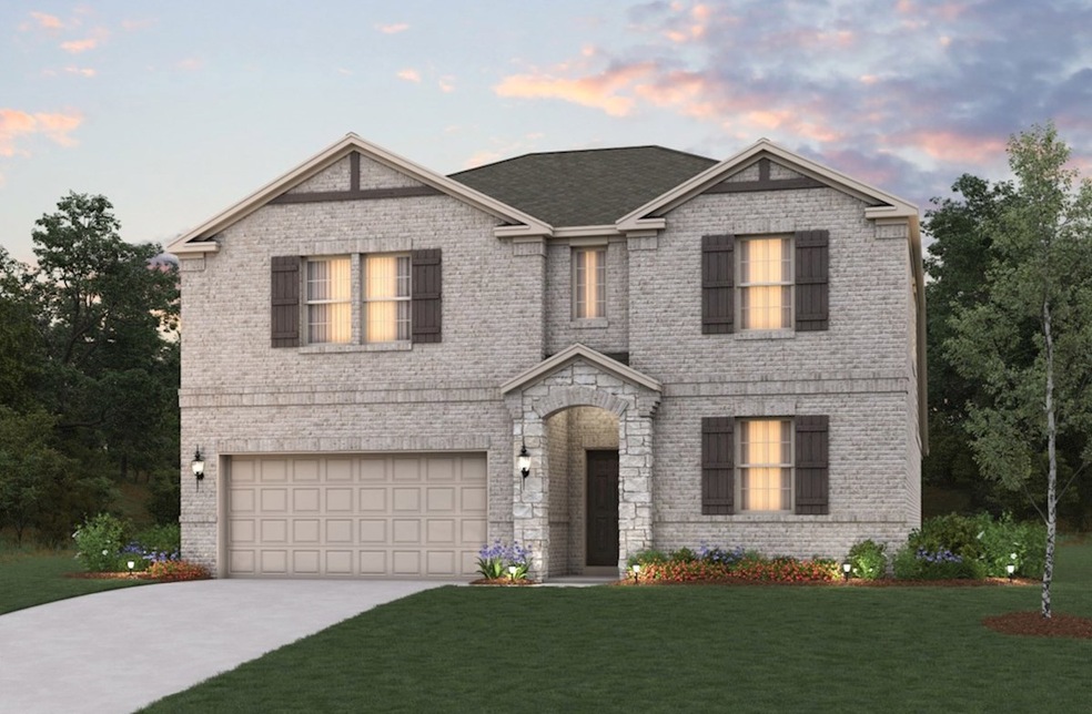 French Country B Elevation