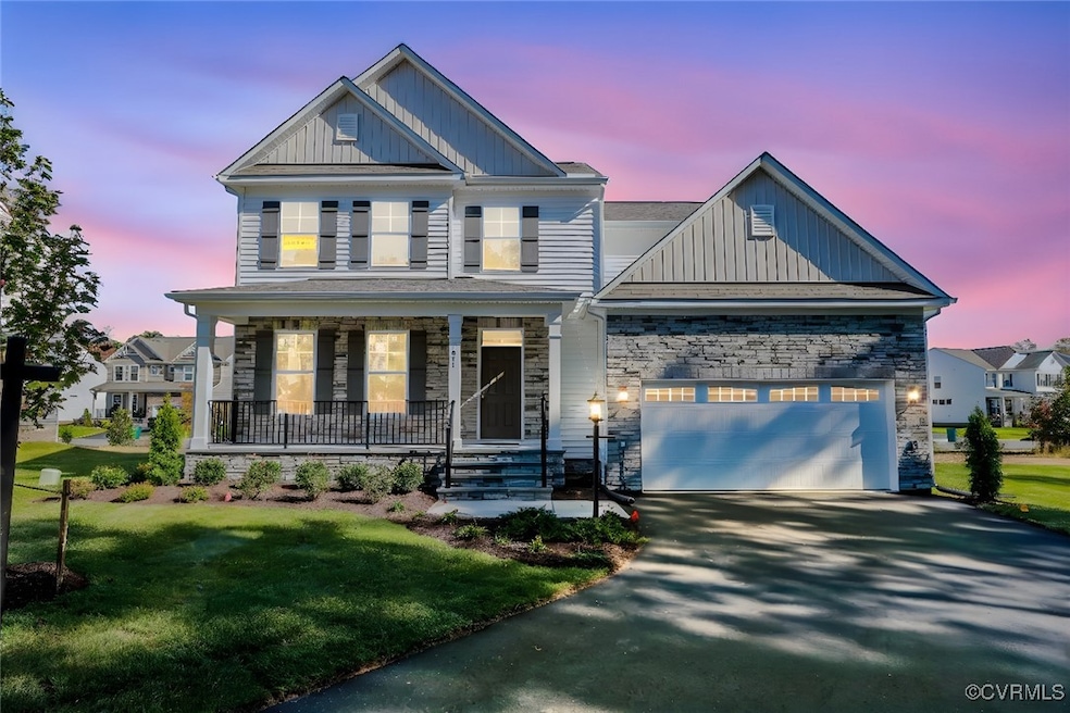 The Brevard is a two-story, four-bedroom, two-and-