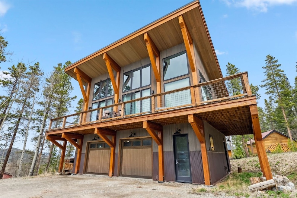 Carriage house above garage