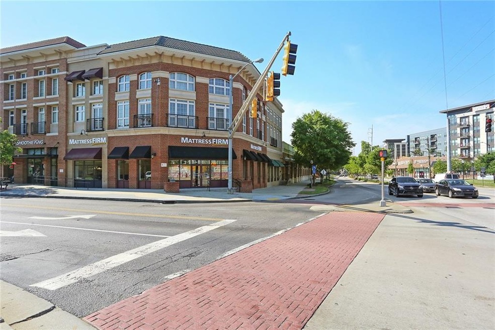 Unit 201 is to the right of the Mattress Firm on t