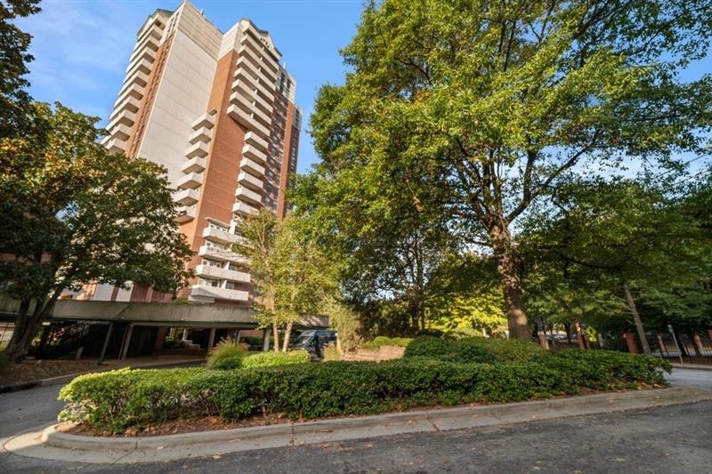 Front Exterior of High Rise