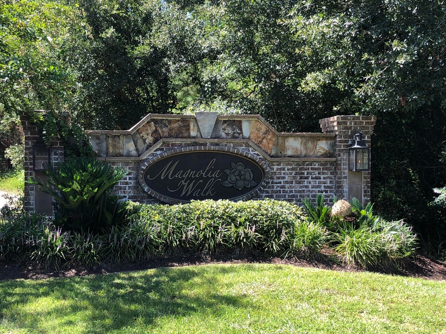 Magnolia Walk Entrance