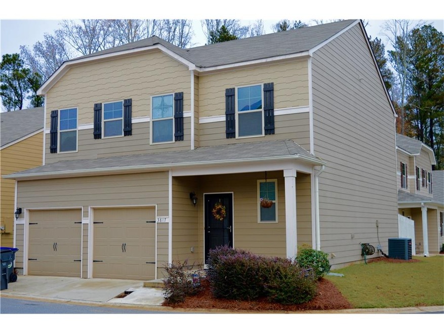 Corner lot. Nice sized 2 car garage