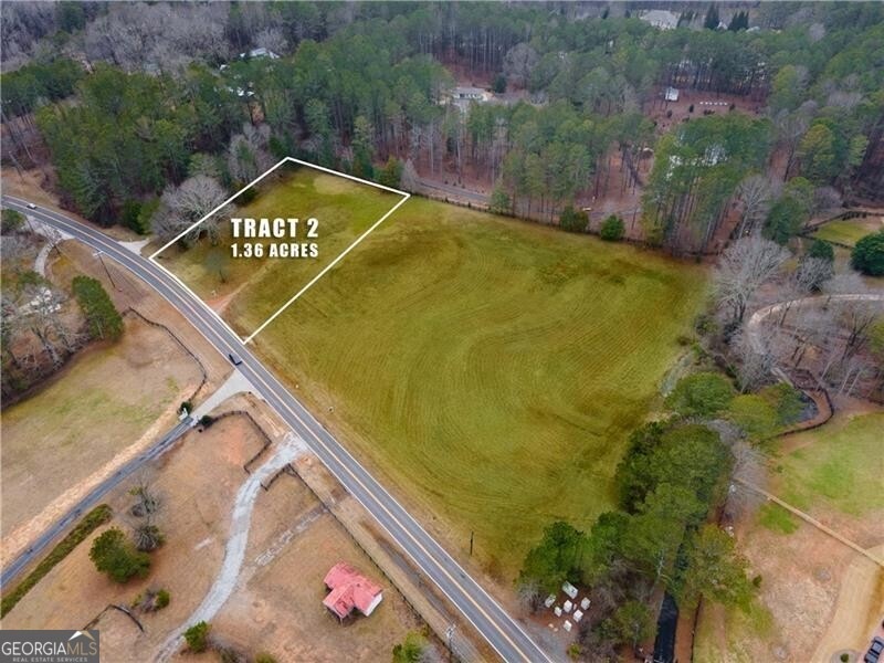 Drone / aerial view featuring a rural view