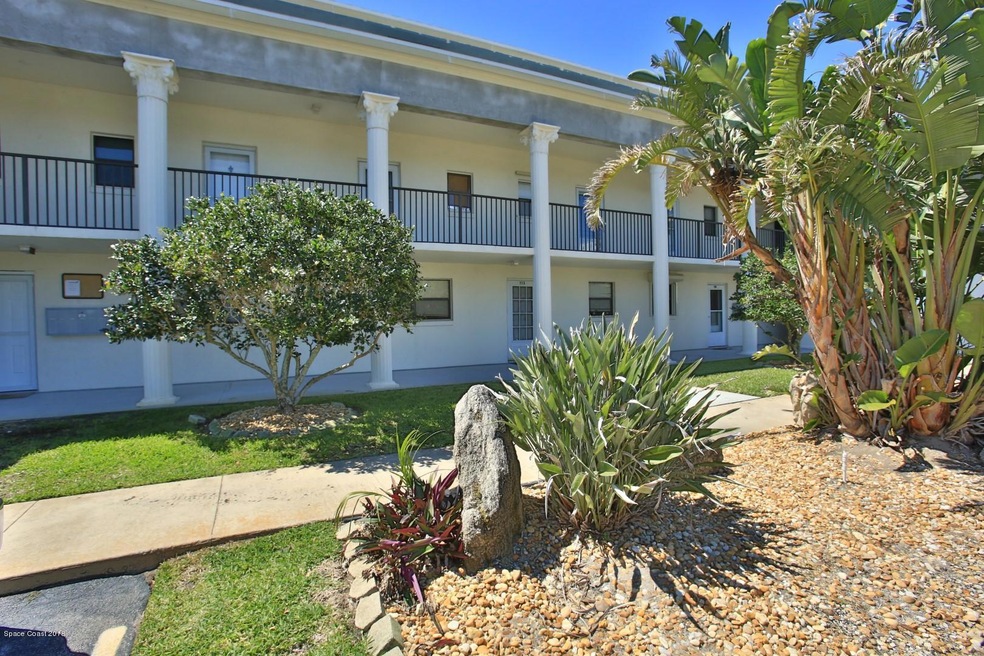 Front of condo