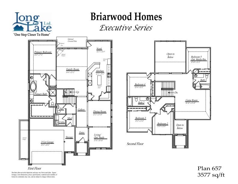Plan 657 features 5 bedrooms, 3 full baths, 1 half