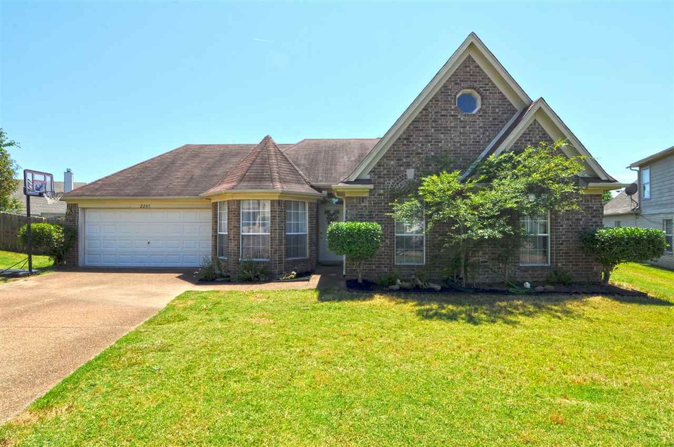 Nestled in a quiet cove lot, this lovely home welc
