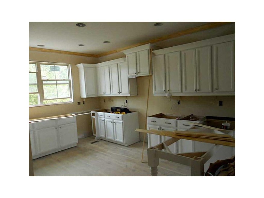 Kitchen. Actual home in progress