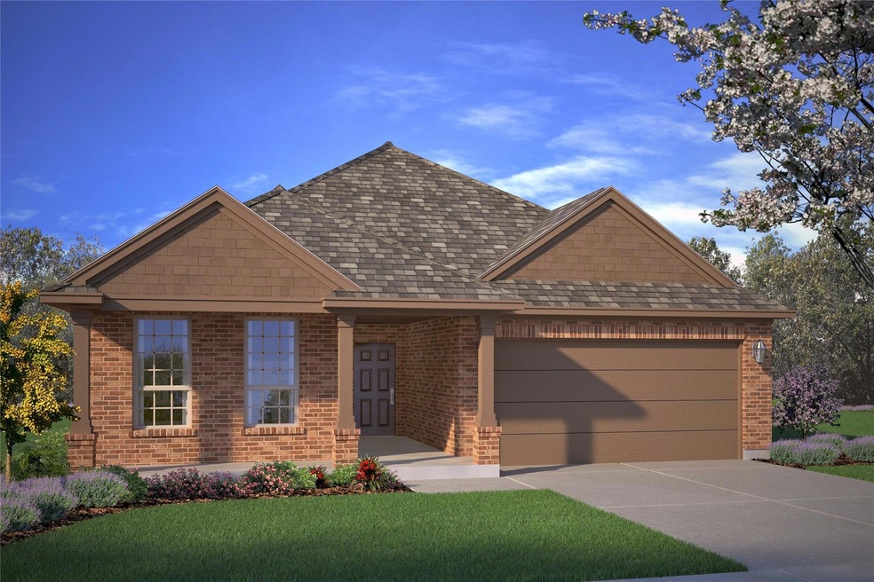 D.R. Horton's Portales floorplan, elevation I. All Home and community information, including pricing, included features, terms, availability and amenities, are subject to change at any time without notice or obligation. All Drawings, pictures, photog