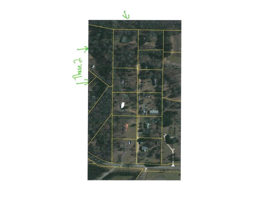 End of the street location - lots are the rectangl