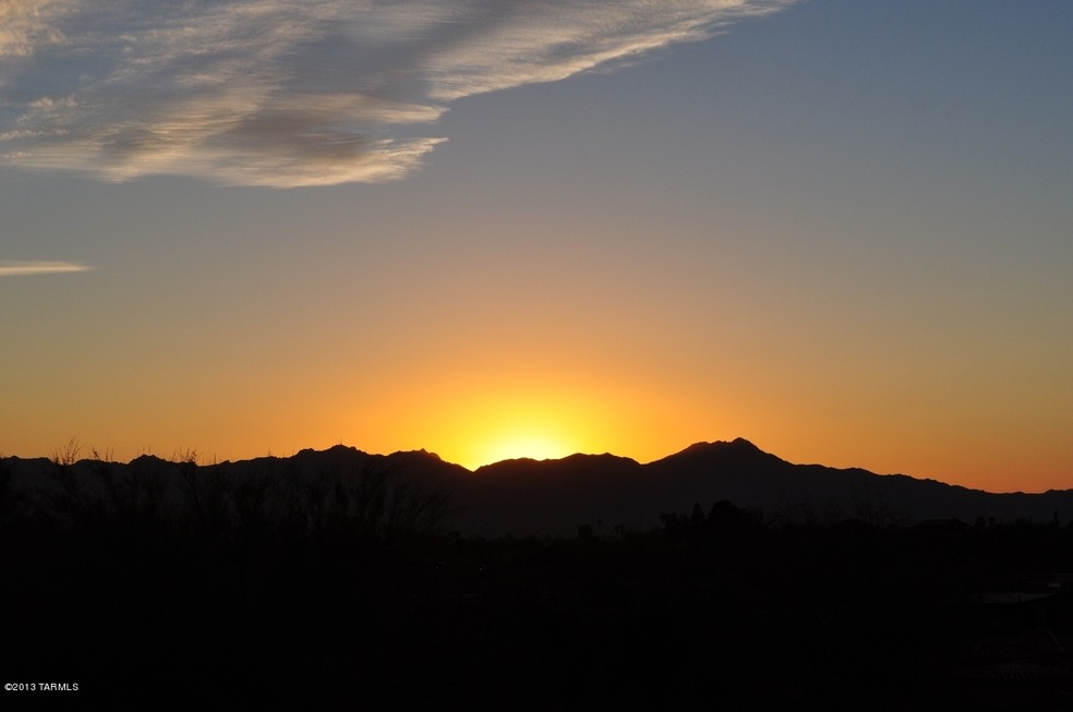 Gorgeous sunset view from Lot 72