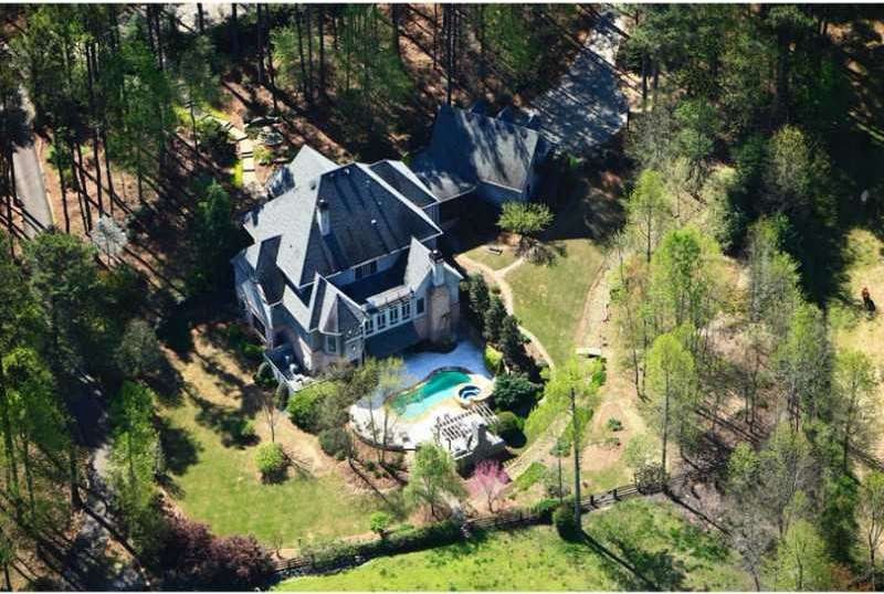 Aerial View. Five Acres, Wooded and Pasture Land Z