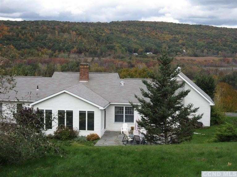 View of back of house and views beyond.