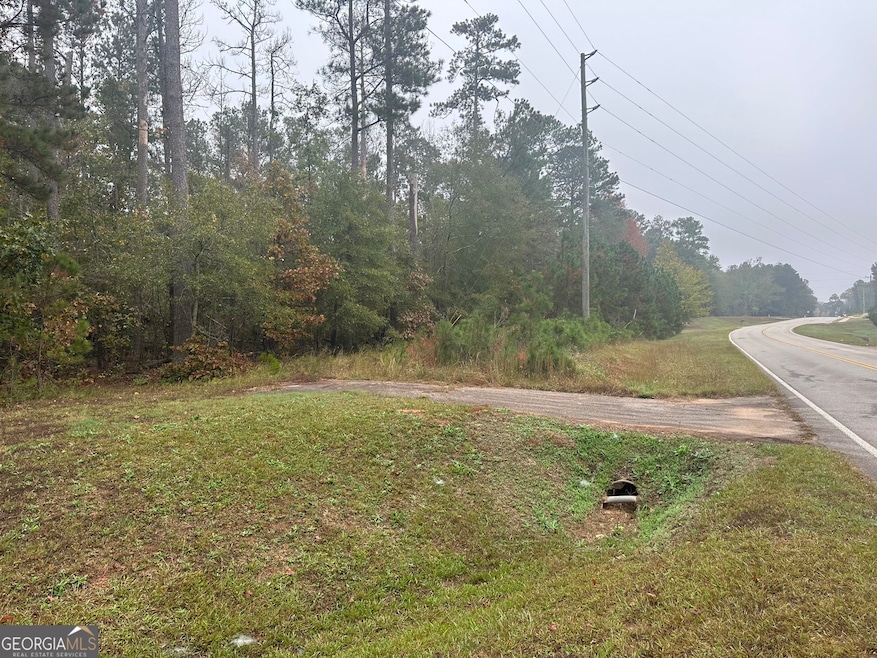 View from road left of drive