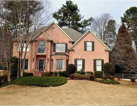 Exterior Front. This 3 sided brick home offers an 