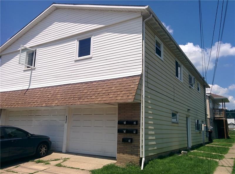Front Building - 3 Car Garage; 2BR Units #1 (groun