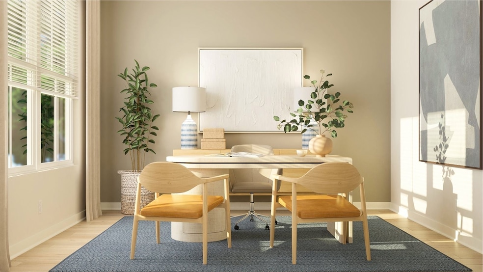 Virtually staged home