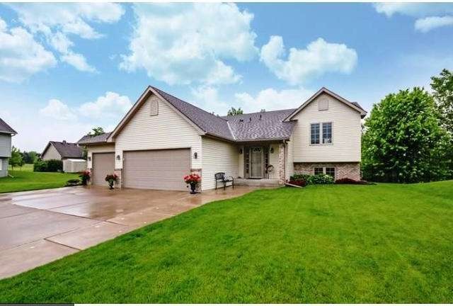 Over sized concrete driveway and parking area.NOTE