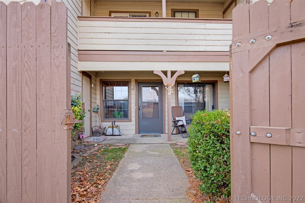 Charming front porch view