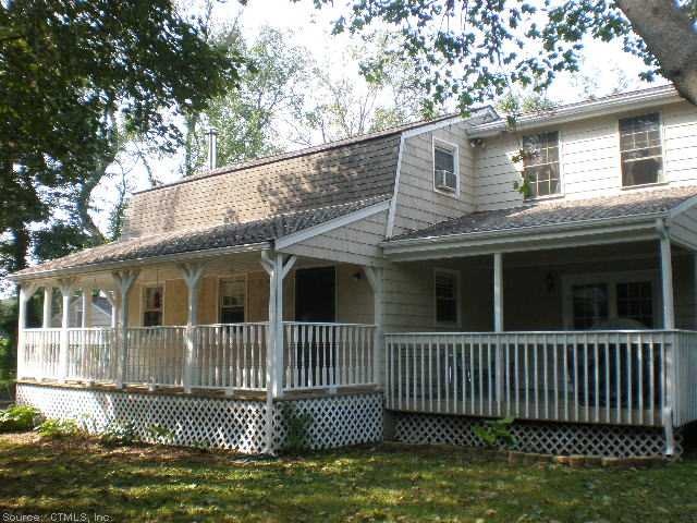 Exterior Front. Pretty covered porch would be perf