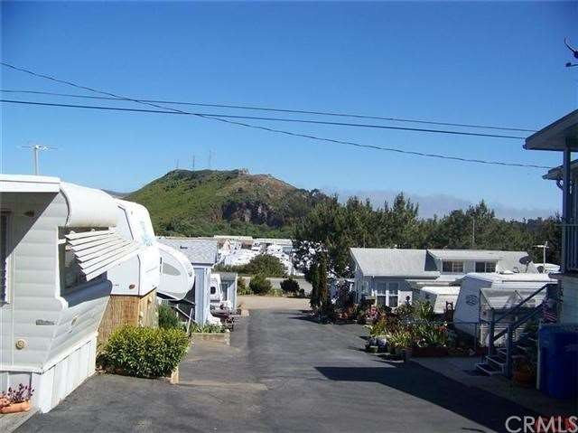 Looking from Mobile Home to hills across the way