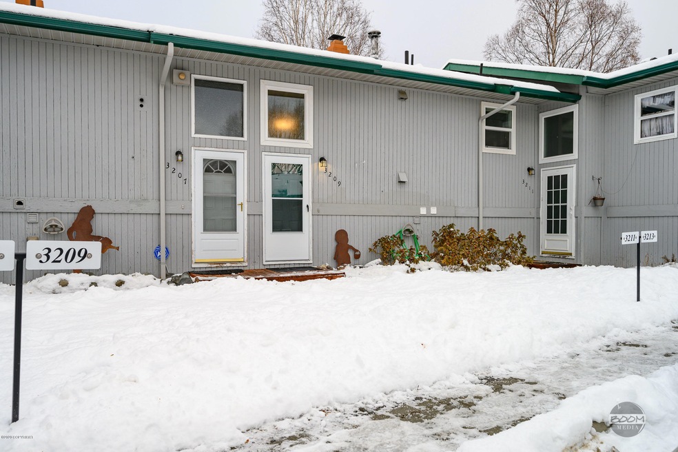 Front of Condo, middle door