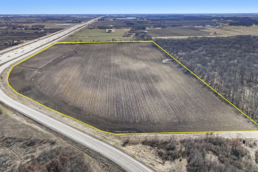 Property looking south