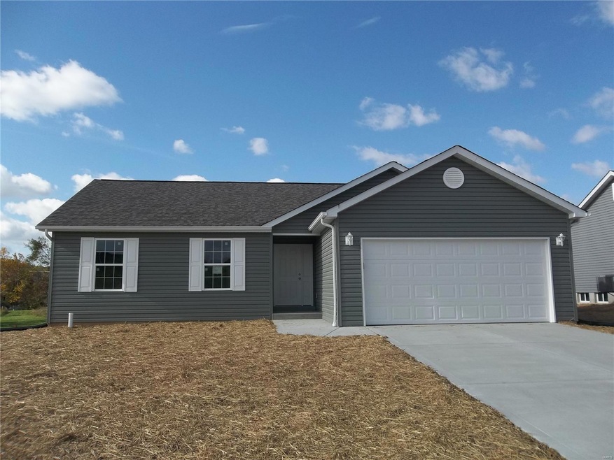 Picture is of a previously built home.