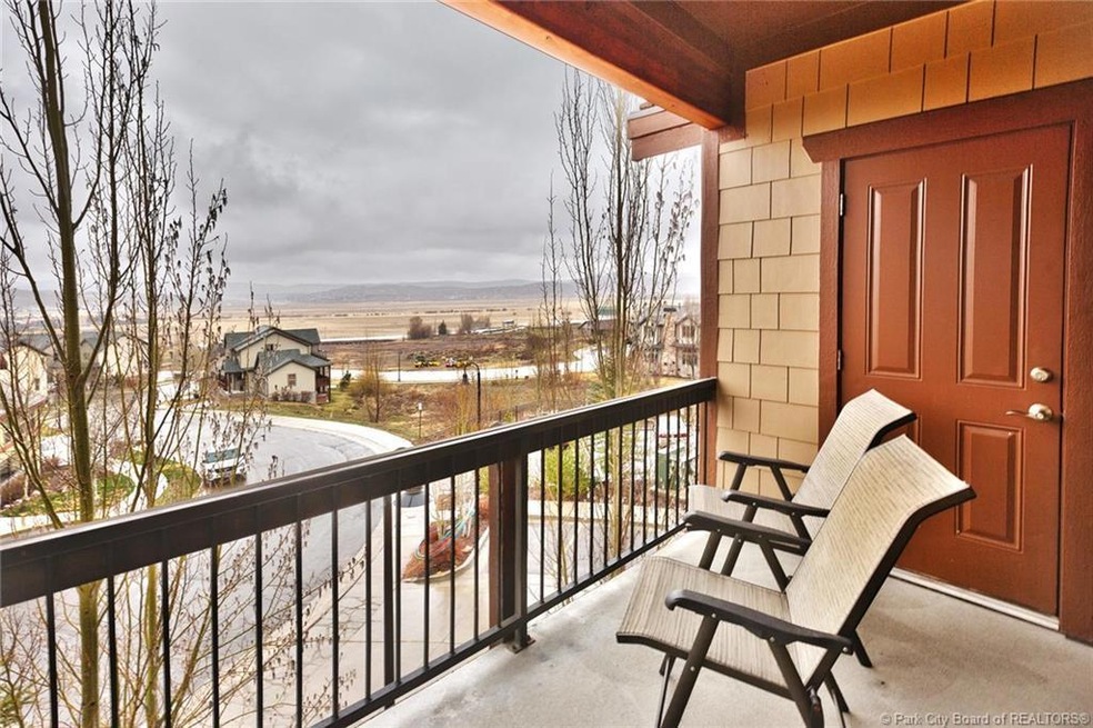 Balcony view to east