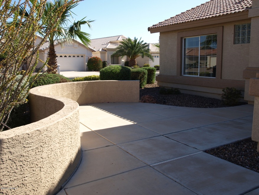 Extended Front Patio